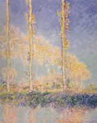 Claude Monet Three Poplars,Autumn Effect oil painting reproduction